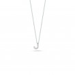 Roberto Coin Love Letter J Pendant With Diamonds