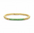 Hulchi Belluni Tsavorite Stretch Bracelet