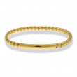 Mens Stretch Gold Bracelet