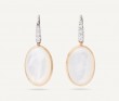 Marco Bicego Mother Of Pearl And Diamond Siviglia Earrings