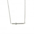 Bar Necklace With Diamond