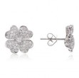 Flower Diamond Earrings