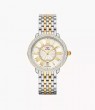 Serein Mid Two-Tone 18K Gold-Plated Diamond Watch