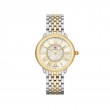 Serein Mid Two-Tone 18K Gold-Plated Diamond Dial Watch