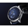 Trilobe Nuit Fantastique Titanium Blue Alligator Strap