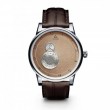 Trilobe Nuit Fantastique Titanium Brown Alligator Strap