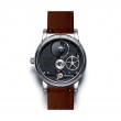 Trilobe Une Folle Journee Titanium Black Alligator Strap