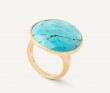 Lunaria Turquoise Cocktail Ring