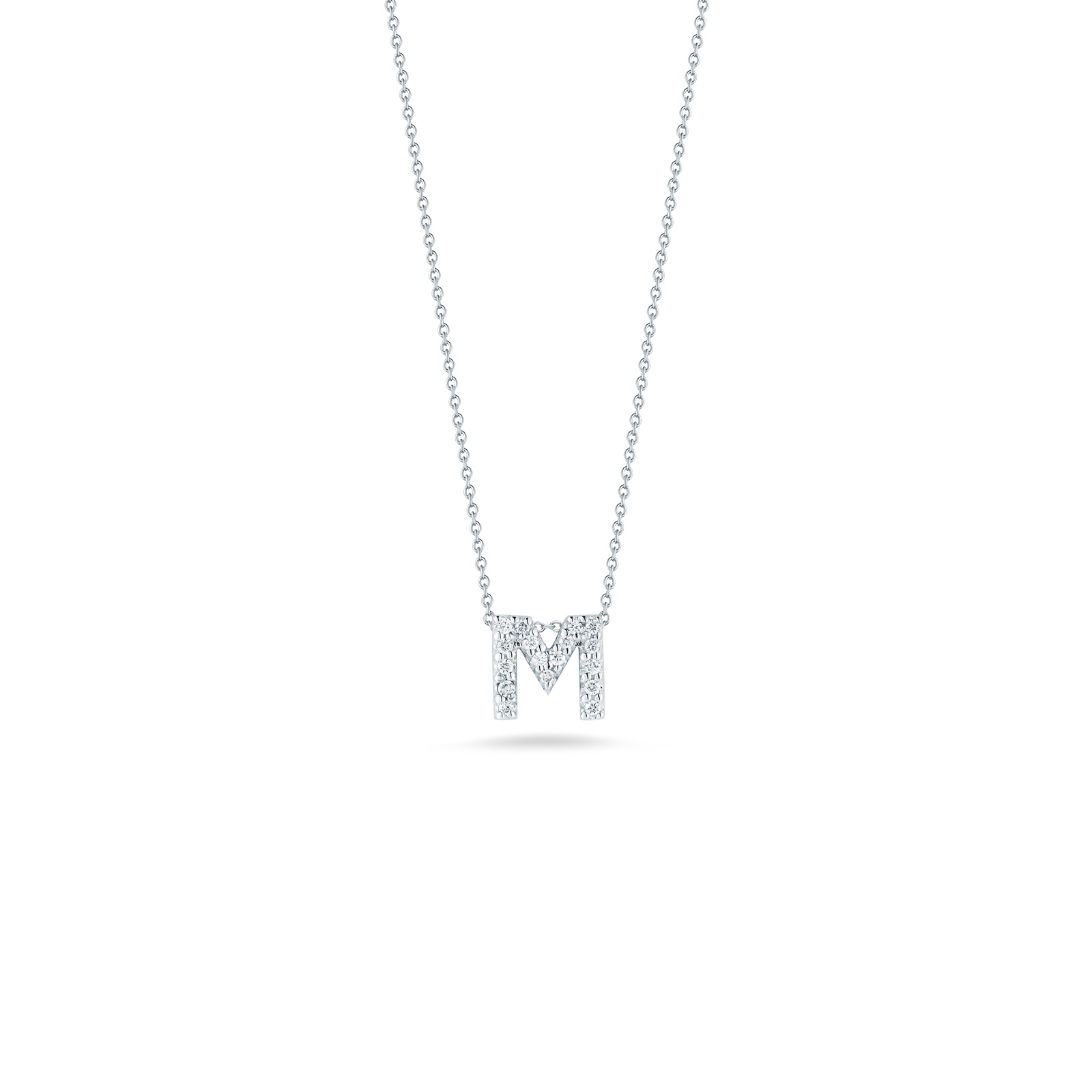 Tiny Treasures Love Letter “m” Necklace