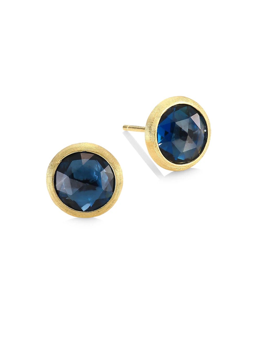 Jaipur London Blue Topaz Stud Earrings