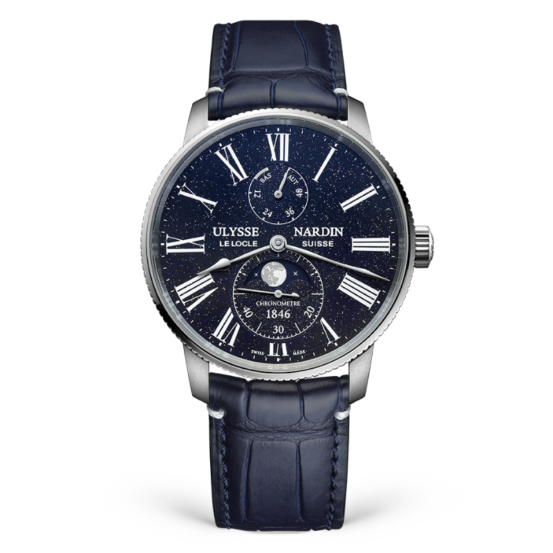 Marine Torpilleur Moonphase 42mm Stainless Steel