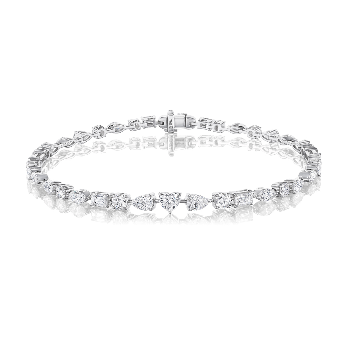 Multi-shape Tennis Bracelet