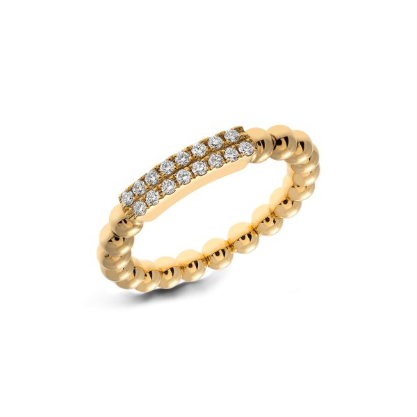 Hulchi Belluni Stretch Diamond Ring