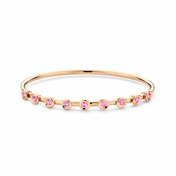 Pink Sapphire Bangle