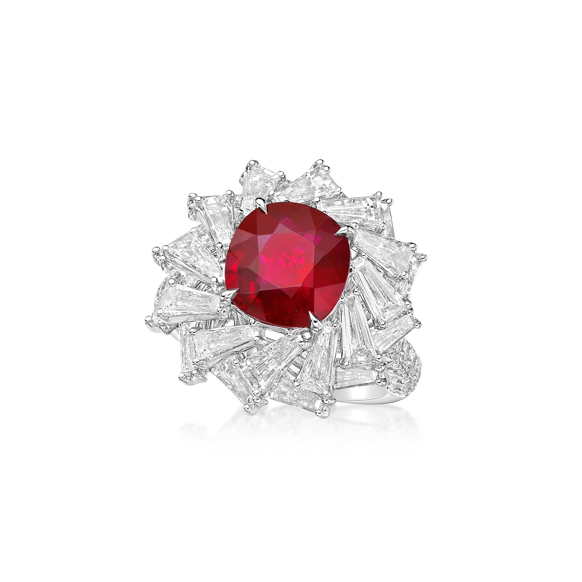 Ruby Cocktail Ring