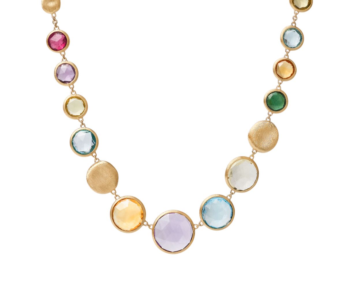 Jaipur Color Graduated Gemstone Collar