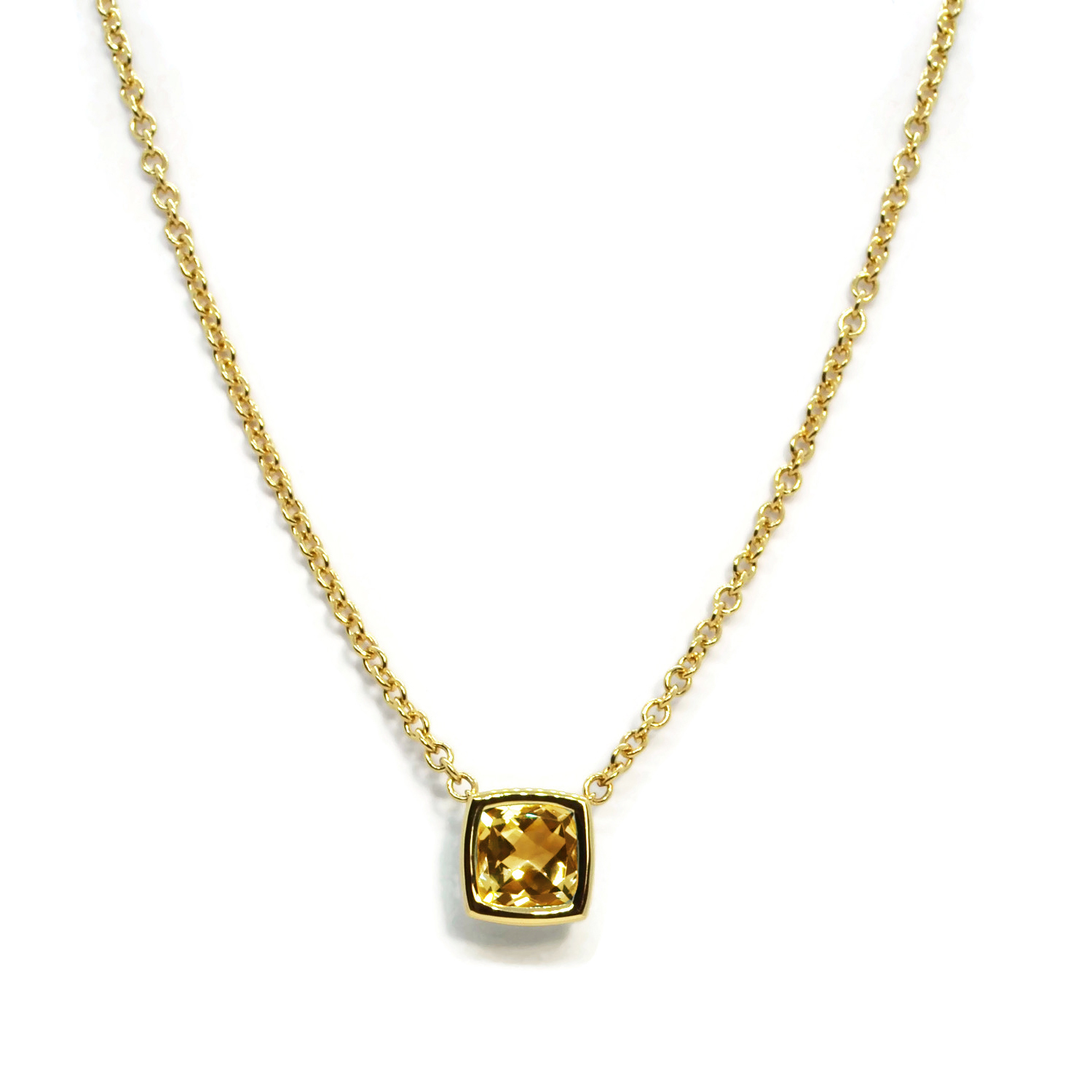 Star Flower Blossom Diamond Pendant Necklace Gold Medium Star