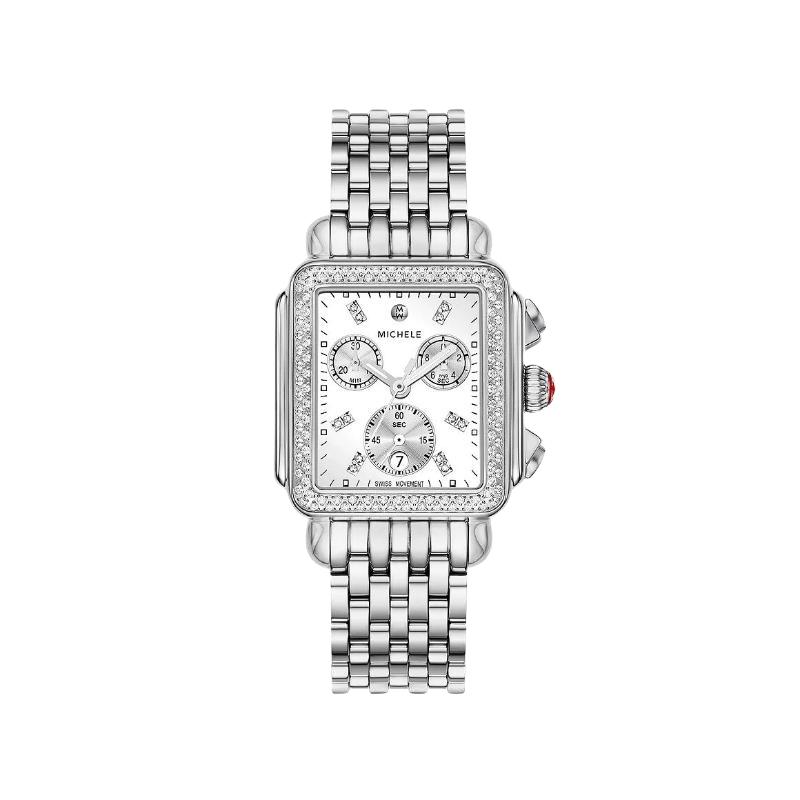 Deco Diamond High Shine Stainless Steel Watch