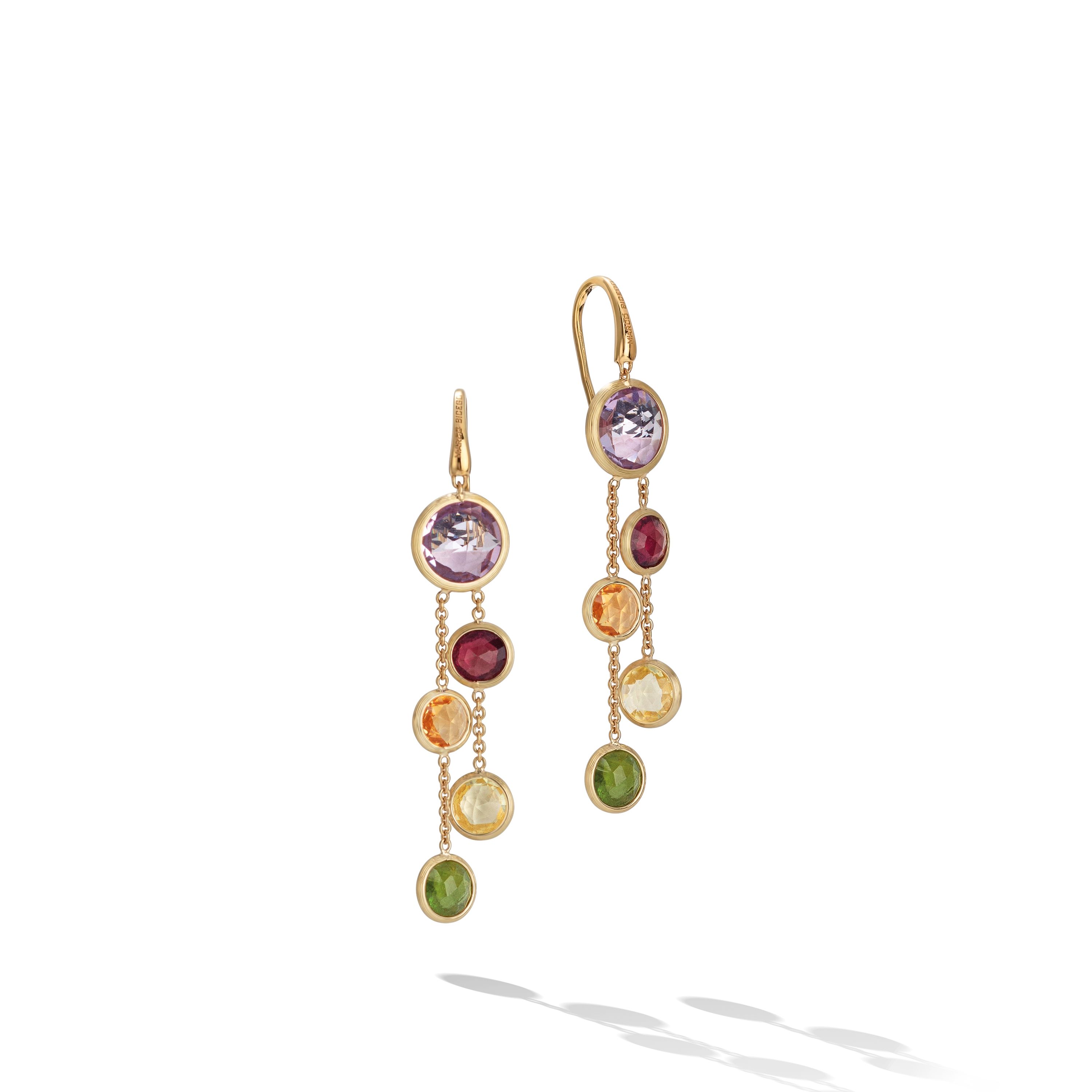 Jaipur Color Two-strand Earrings