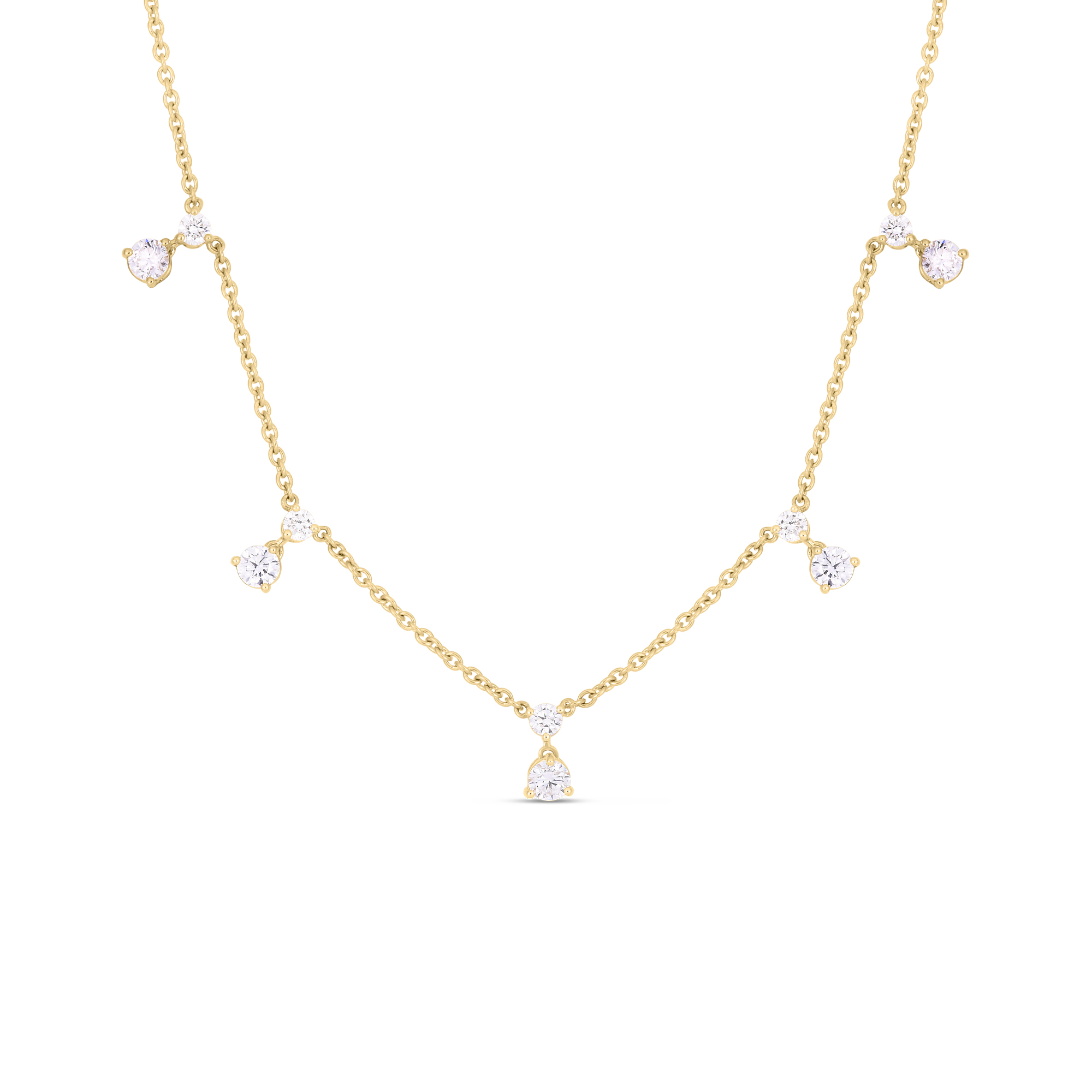 Diamonds By The Inch Dangling Necklace