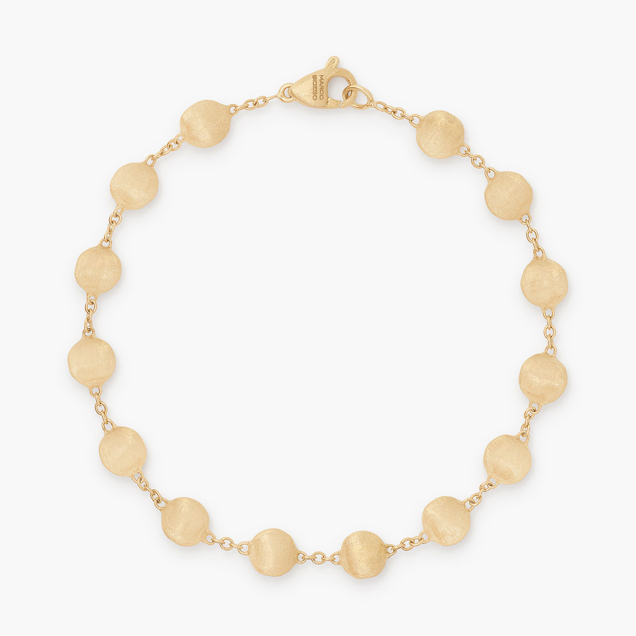 Africa Yellow Gold Bead Bracelet