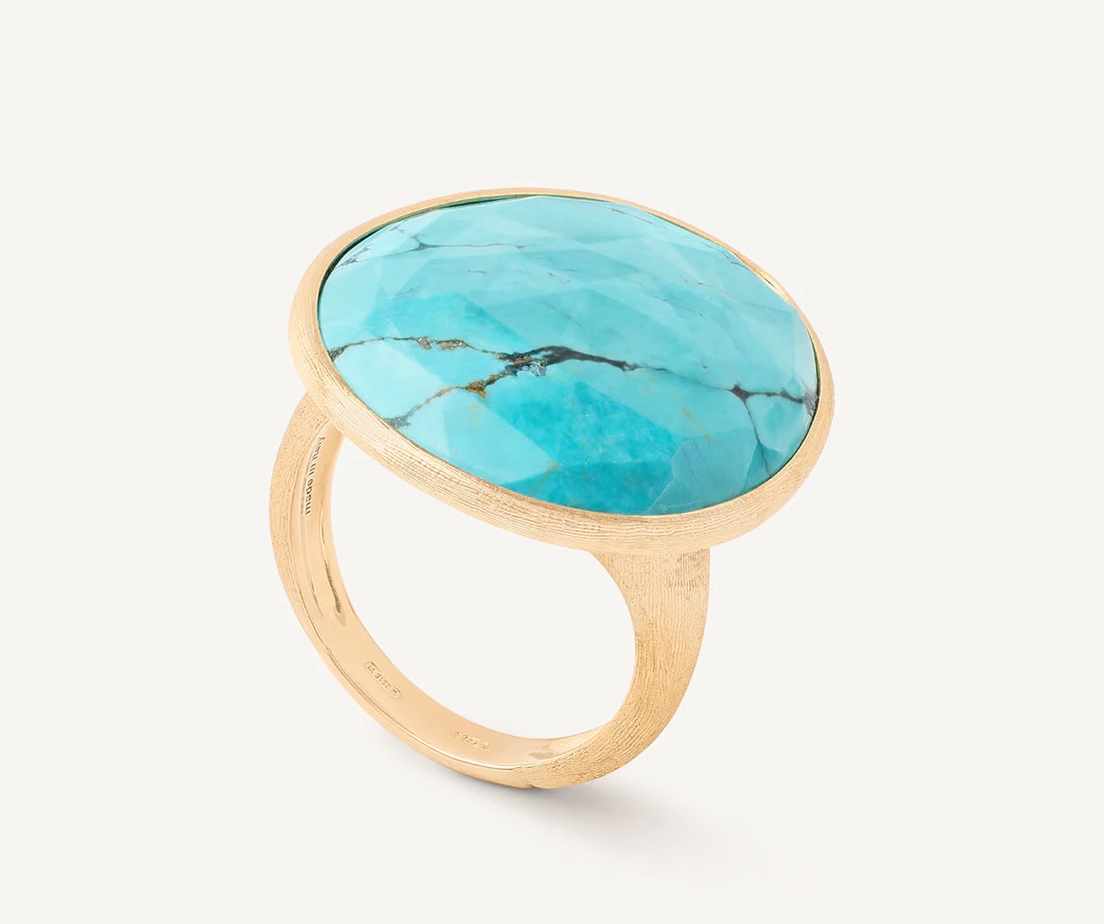 Lunaria Turquoise Cocktail Ring