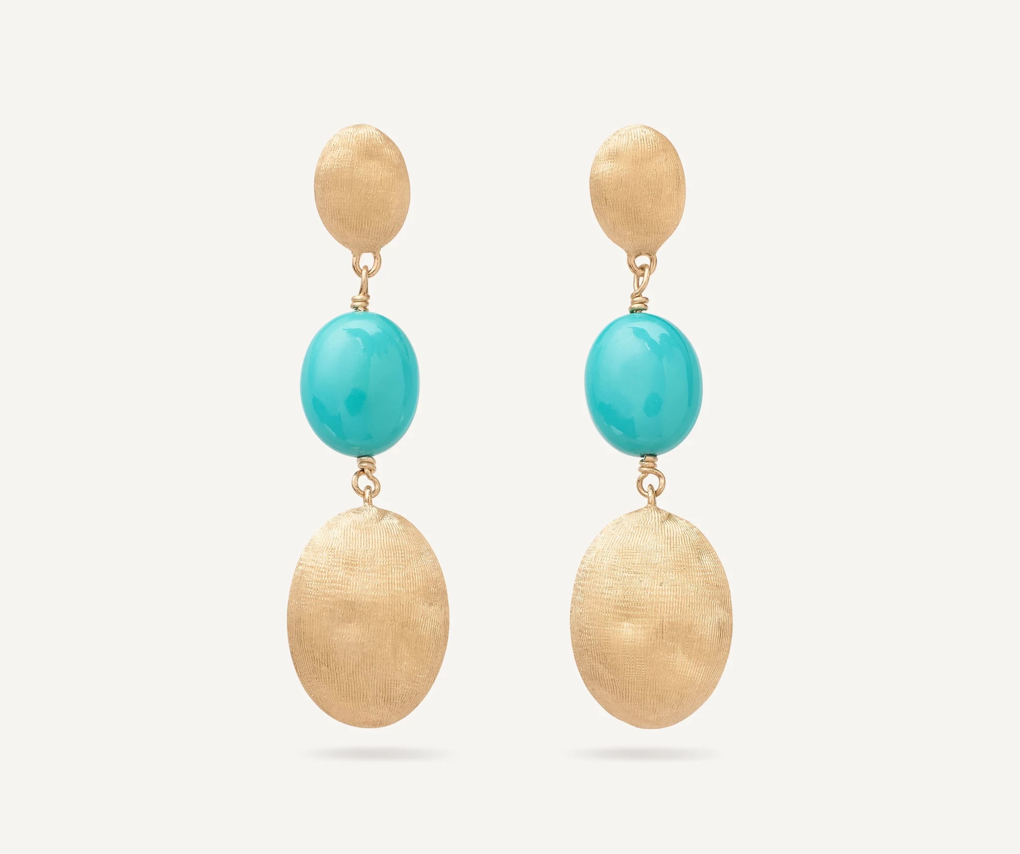Siviglia Drop Earrings With Turquoise 